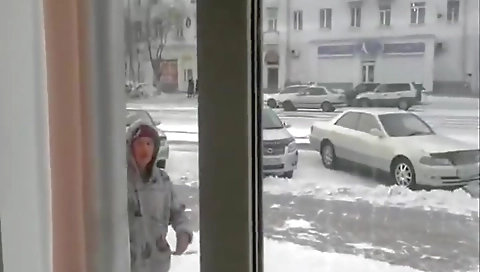 Sexy blonde cutie has sex with her feet