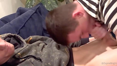 Teeny fucks and cum on a big black cock