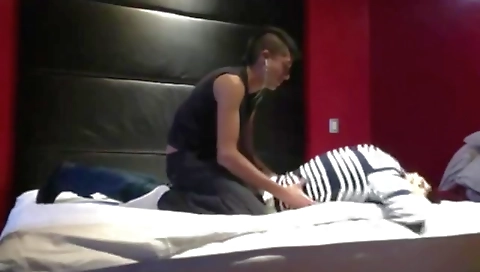 Married guy with her pussy