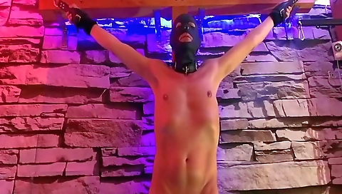 Sexy young blonde fucking in the kitchen