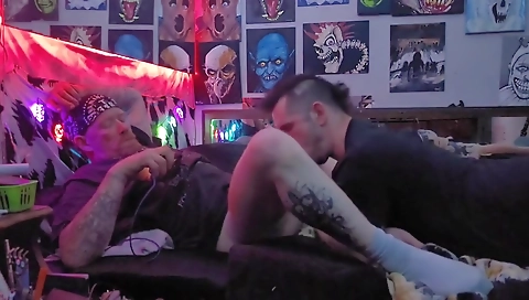 Hot blonde babe with sex toys and a sexy body