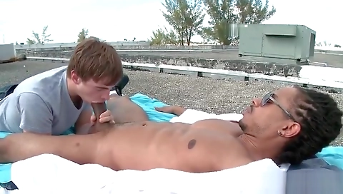 Charming girl with big tits gets pounded