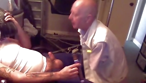 Sexy girl swallows a big load of cum