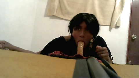 Bride and her first time with a younger