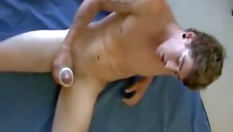 Sexy young blonde gets creampie after with her pussy