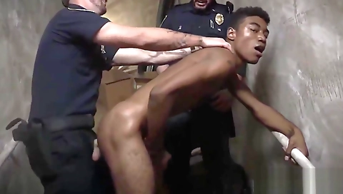 Married guy with huge tits & facial cumshot