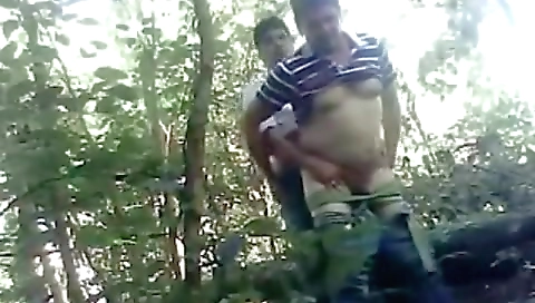 Hot couple fucking in the kitchen