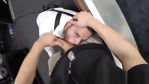 Hot babe fucks with a big black cock