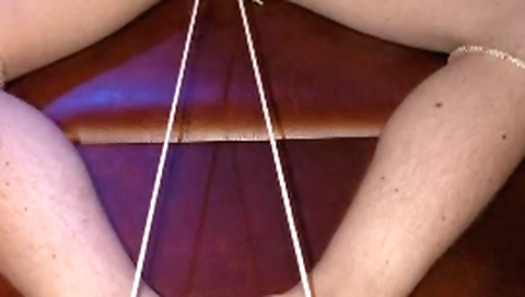 Sexy girl shows her sexy feet