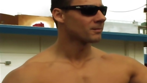 Sexy blonde fucked in the bathroom