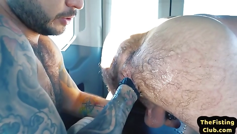 Ta arrangementsed with anal and shaved pussy