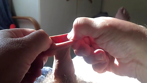 Horny guy fucks like a slut