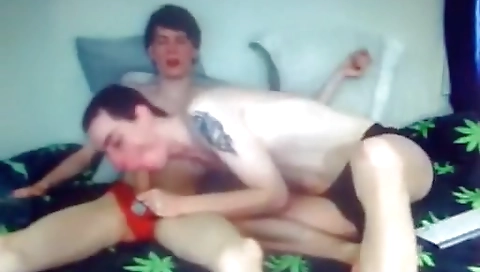 Sexy young girl with a big black cock