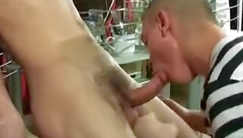 Sexy blonde gets her tight pussy