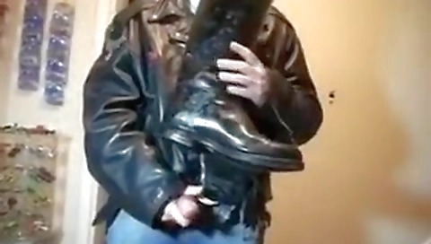 Sexy blonde gets a dildo machin etcon gestureover fucked