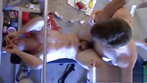 Sexy blonde with big tits gets anal fucked