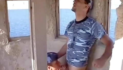 Blonde babe gets her tight pussy pounded