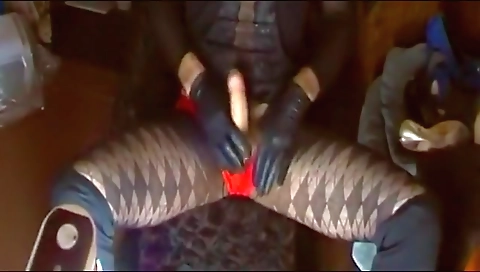 Blonde with huge tits gets fucked from behind