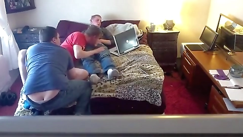 Big booty girl drilled by amper