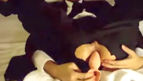 Asian chick gets a hot creampie