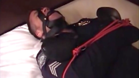 Masked and fucked by his friend