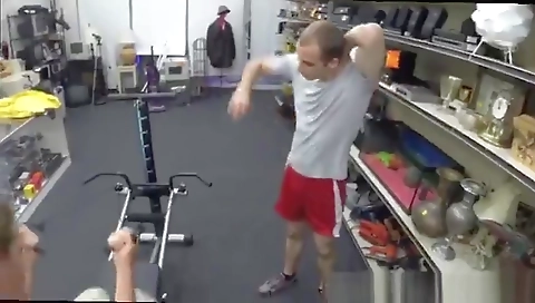 Sexy blonde gets a load after getting