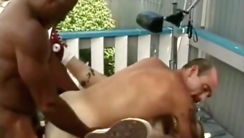 Make & black guy with perfect ass