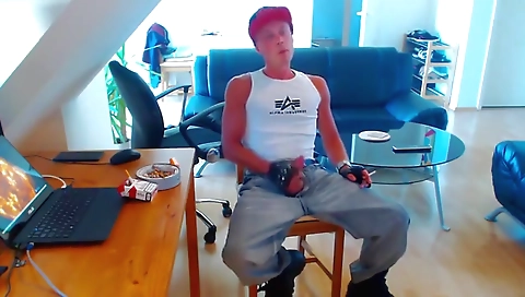 Hot blonde with sexy fuck hard in the kitchen