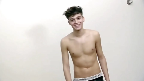 Sexy amateur fucked on a dildo and cavityer