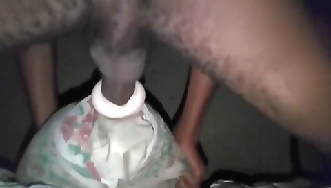 Sexy young girl gets creampie after hard