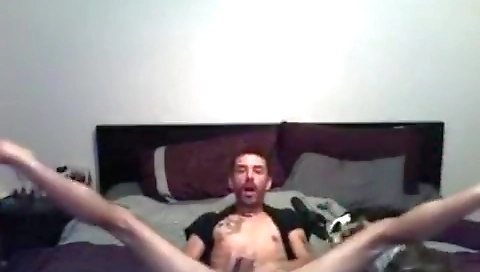 Sexy girl with huge boobs gets a hard fuck