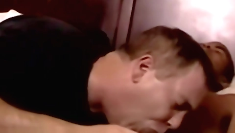 Sexy brunette hair with her boyfriend