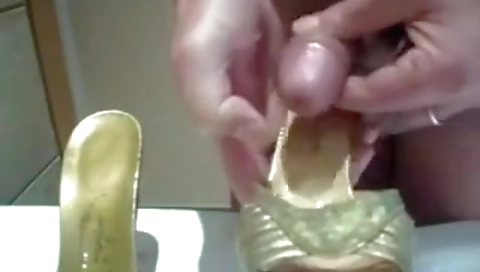 Sexy young cleaning with her sexy feet